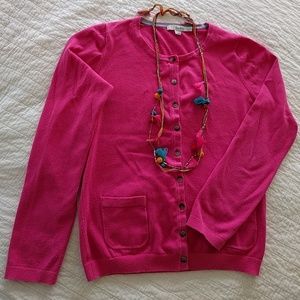 Boden Pink Cardigan Size 6/S